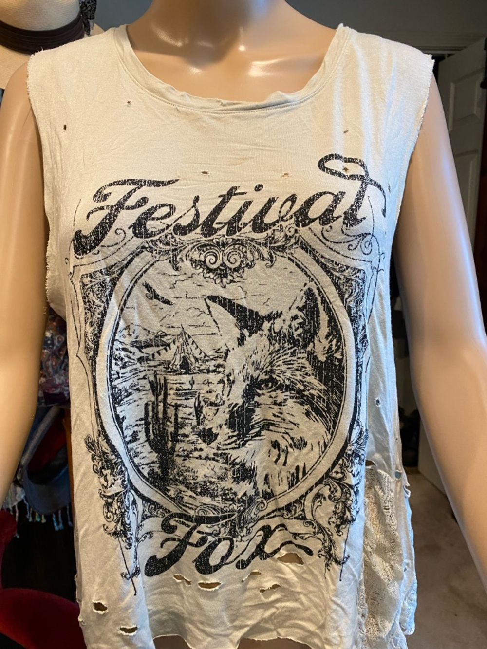 Spell Festival Fox Distressed Tee